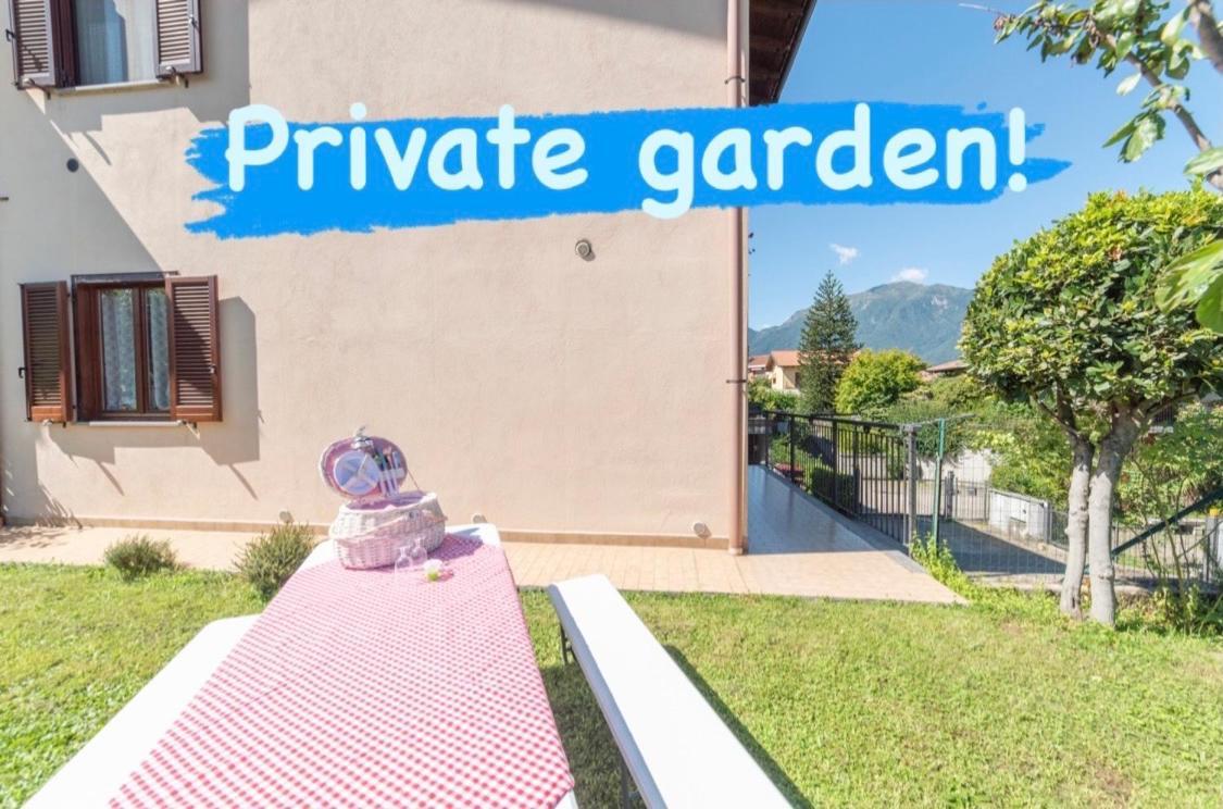 La Feriolina - Appartamento Al Lago Con Giardino Privato Бавено Екстер'єр фото