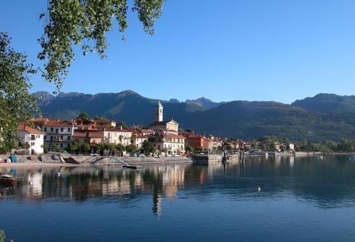 La Feriolina - Appartamento Al Lago Con Giardino Privato Бавено Екстер'єр фото